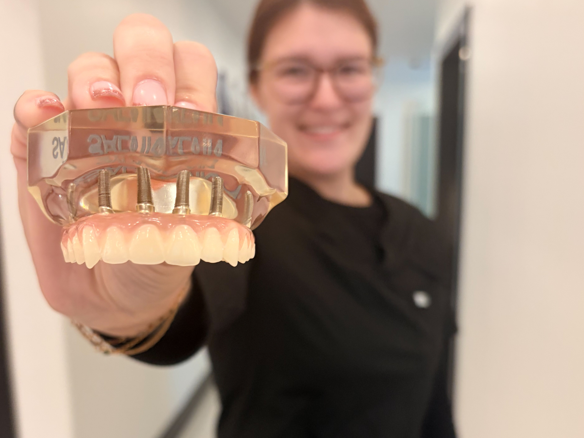 fixed full arch dental implants permanent teeth replacement permanent denture alternative zygomatic dental implants